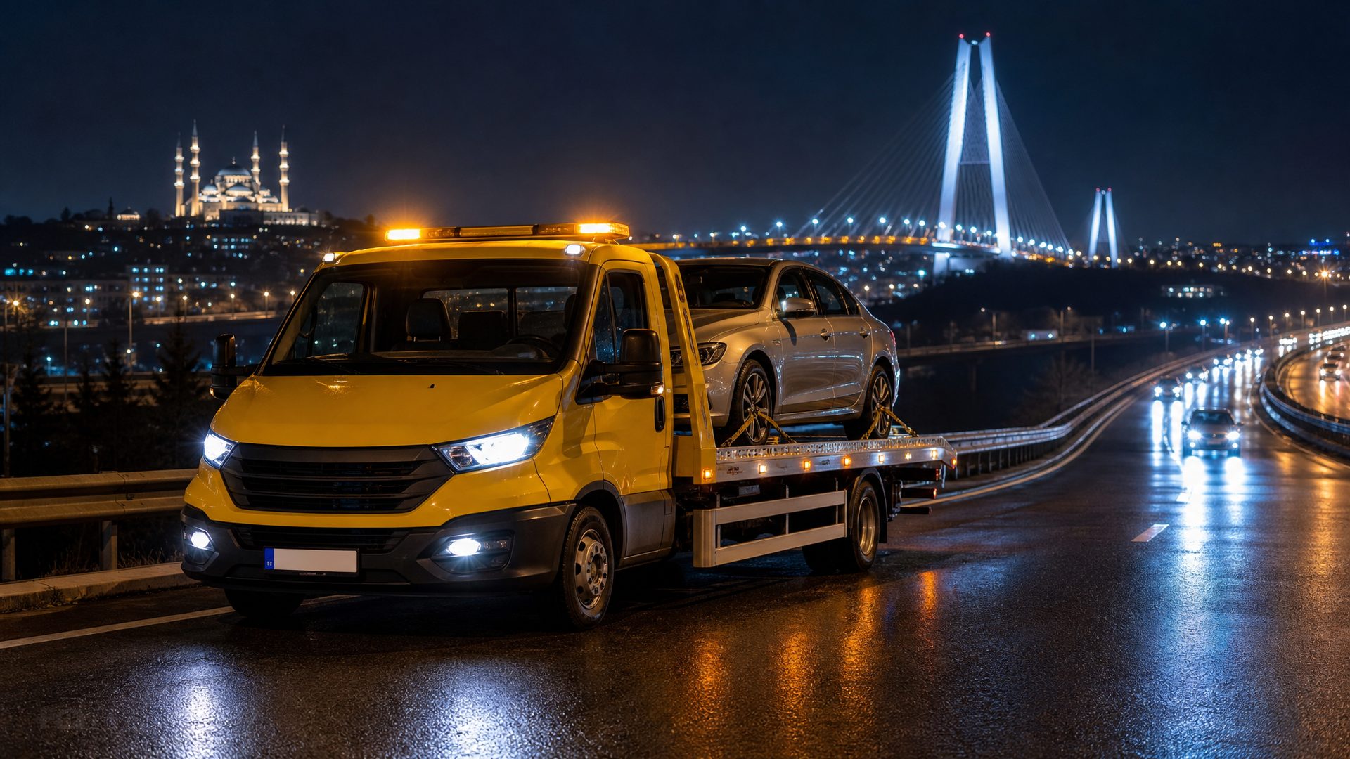 Gece Açık Oto Kurtarma - Arnavutköy 7/24 oto çekici ve yol yardım